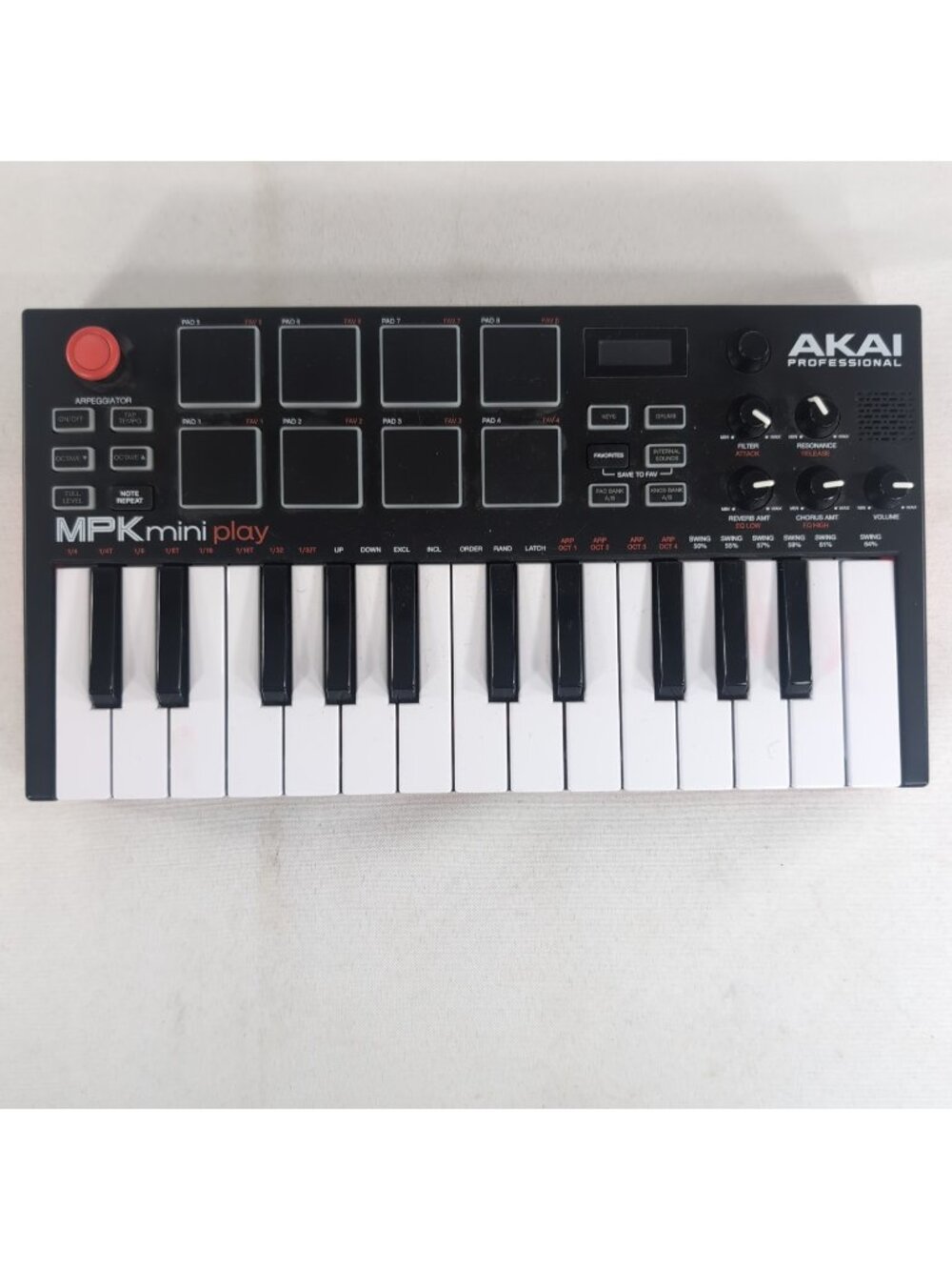 AKAI Professional MPK Mini Play MK3 25-key Keyboard Speaker TESTED WORKING